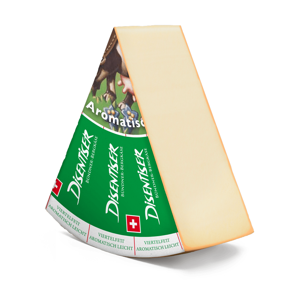 Disentiser Bergkäse viertelfett